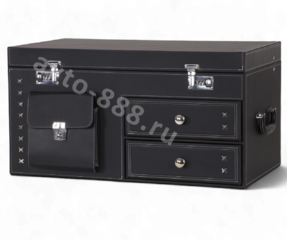 Органайзер в багажник автомобиля замок с паролем (чёрный) фото 1