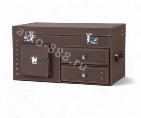 Органайзер в багажник автомобиля замок с паролем (коричневый) фото 1