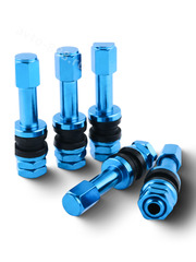 Вентиль для бескамерных шин 4шт. TR48E синий фото 7