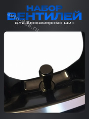 Вентиль для бескамерных шин 4шт. TR48E черный фото 6