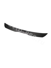 Спойлер (резина) универсальный для хетчбек чёрный фото 1