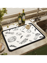 Коврик диатомитовый быстровпитывающий 30*40 CF-11 фото 2