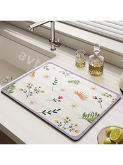 Коврик диатомитовый быстровпитывающий 30*40 CF-13 фото 2