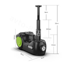 Домкрат электрический 5т  235-530мм FR-4007 фото 2