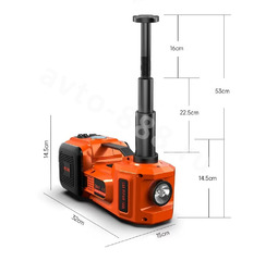 Домкрат электрический 5т  235-530мм FR-4013 фото 3