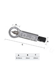 Набор гайколомов 9-27 мм, 4 предмета фото 6