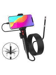 Эндоскоп автомобильный для телефона, длина зонда 1 метр, диаметр объектива 3.9 мм фото 3