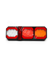 Задние габаритные огни для грузовиков D-2393  24V (2шт) фото 1