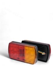 Задние габаритные огни для грузовиков D-2302 12-80V (2шт) фото 1