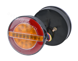 Задние габаритные огни для грузовиков D-2048 12/24V (1шт) фото 1