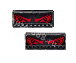 Задние габаритные огни для грузовиков  12/24V (2шт) D-2978 фото 1