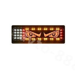 Задние габаритные огни для грузовиков  12/24V (2шт) D-2975 фото 2