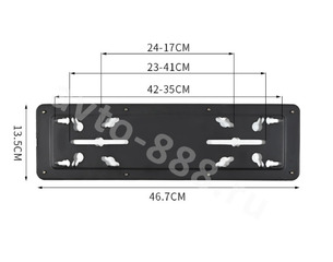 Задние габаритные огни для грузовиков  12/24V (2шт) D-2975 фото 4
