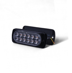 Маяк проблесковый 12/24V оранжевый (2шт) фото 1