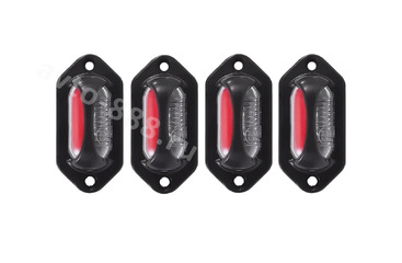 BD-0116  Фонари габаритные 12/24V красный (4шт) фото 2