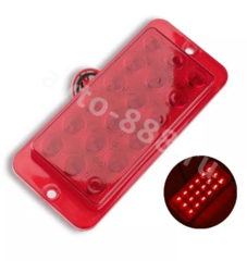 Фонари габаритные BD-0035 12/24V красный  (4шт) фото 6