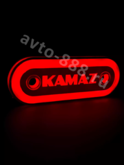 BD-0166 Фонари габаритные  KAMAZ 12/24V красный (10шт) фото 6