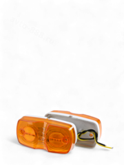 Фонари габаритные BD-0125 12/24V жёлтый (10шт) фото 1