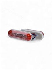 Фонари габаритные  12/24V красный (2шт) BD-0128 фото 1
