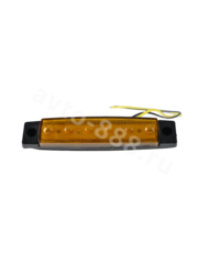 Фонари габаритные BD-0005  12/24V жёлтый (20шт) фото 4