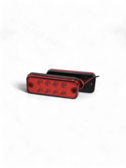 BD-0001 Фонари габаритные 12/24V красный (4шт) фото 1