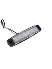 Фонари габаритные BD-0005 12/24V белый (20шт) фото 4