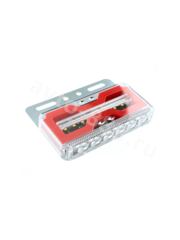 Фонари габаритные BD-4043 24V красный (4шт) фото 5