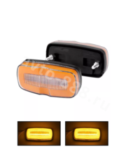 Фонари габаритные 12/24V жёлтый (2шт) BD-0093 Ж фото 1