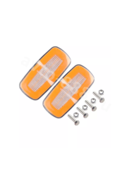 Фонари габаритные 12/24V жёлтый (2шт) BD-0093 Ж фото 2