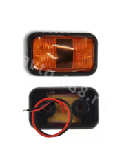 Фонари габаритные BD-0117 10/30V жёлтый (2шт) фото 2