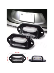 Фонари габаритные BD-0116 12/24V белый (4шт) фото 5