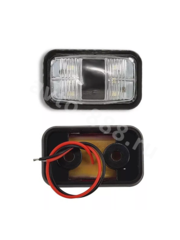 Фонари габаритные BD-0117 10/30V белый (2шт) фото 2