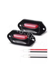 BD-0116  Фонари габаритные 12/24V красный (4шт) фото 3