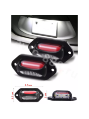 BD-0116  Фонари габаритные 12/24V красный (4шт) фото 6