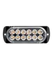 Маяк проблесковый 12/24V оранжевый (2шт) фото 10