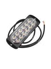 Маяк проблесковый 12/24V оранжевый (2шт) фото 2