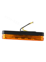 Фонари габаритные 12/24V жёлтые (4шт) BD-0001 фото 5