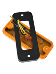 Фонари габаритные 12/24V жёлтые (4шт) BD-0001 фото 8