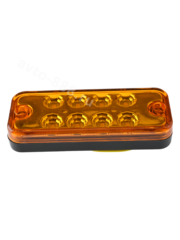 Фонари габаритные 12/24V жёлтые (4шт) BD-0001 фото 4