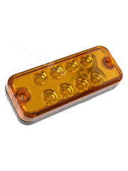 Фонари габаритные 12/24V жёлтые (4шт) BD-0001 фото 3