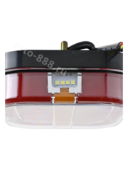 Задние габаритные огни для грузовиков D-2055 12-24V (2шт) фото 4