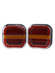 Задние габаритные огни для грузовиков D-2055 12-24V (2шт) фото 9