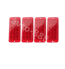 Фонари габаритные BD-0035 12/24V красный  (4шт) фото 5