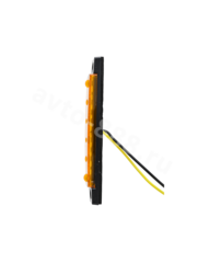 Фонари габаритные BD-0005  12/24V жёлтый (20шт) фото 3