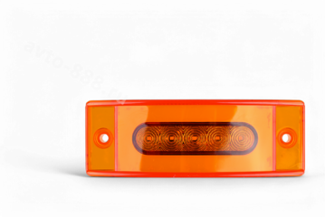 Фонари габаритные BD-0102 12/24V жёлтый (2шт) фото 3