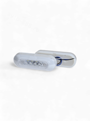 Фонари габаритные BD-0128 12/24V белый (2шт) фото 1