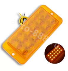 BD-0035 Фонари габаритные  24V жёлтый (4шт) фото 4