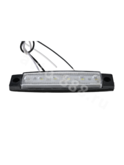 Фонари габаритные BD-0005 12/24V белый (20шт) фото 5