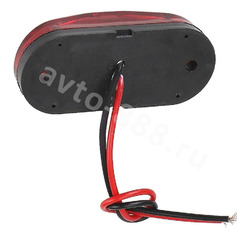 Фонари габаритные BD-0015 12/24V красный (4шт) фото 4