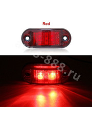 Фонари габаритные BD-0015 12/24V красный (4шт) фото 5